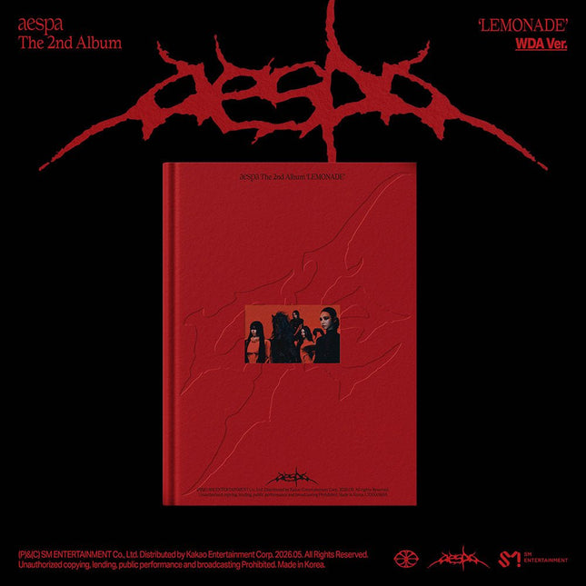 aespa 2nd full album lemonade WDA Version Photobook Version