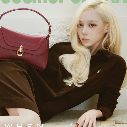 aespa Winter Cosmopolitan Korea October 2026 issue Cover C – Polo Ralph Lauren pictorial magazine cover, alternate cover design, Korean fashion magazine