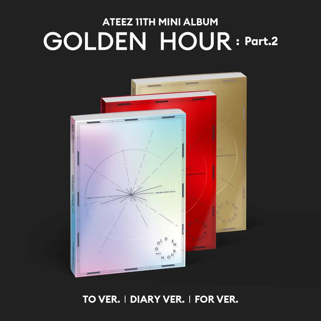 ATEEZ - 11th Mini Album GOLDEN HOUR : PART.2 [Photobook Ver.]