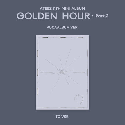 ateez 11th mini album golden hour part 2 pocaalbum version TO version