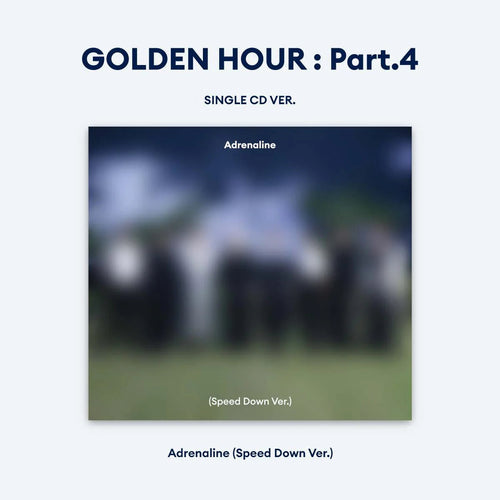 ATEEZ Adrenaline Speed Down, ATEEZ Adrenaline slowed, ATEEZ Adrenaline single CD, ATINY, GOLDEN HOUR Part.4, KQ Entertainment, ATEEZ 2026