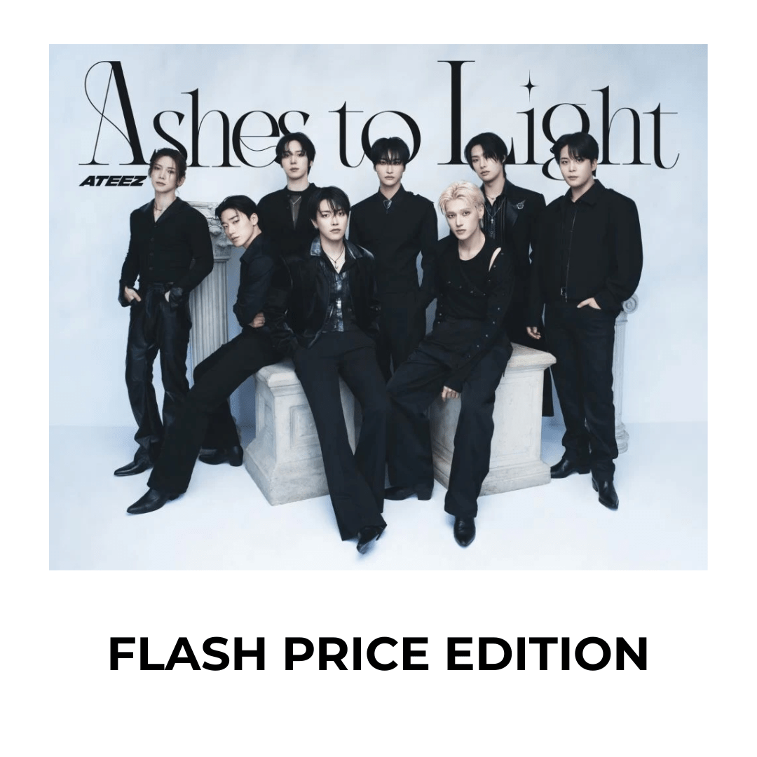 ATEEZ Ashes to Light FLASH PRICE Album + Tower Records Japan POB ATEEZ Ashes to Light FLASH PRICE Album + Tower Records Japan POB