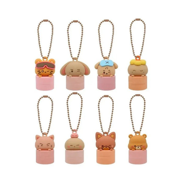ATEEZ BLUE DRIFT Lip Cap Keyring | Choose Member Official MD