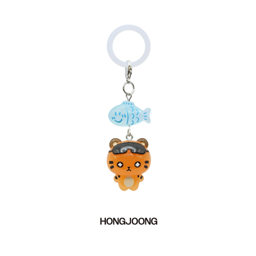 ATEEZ BLUE DRIFT Lucky Fish Charm Hongjoong version