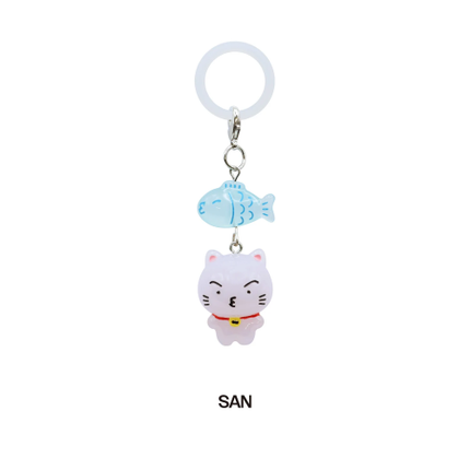 ATEEZ BLUE DRIFT Lucky Fish Charm San version