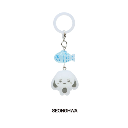 ATEEZ BLUE DRIFT Lucky Fish Charm Seonghwa version