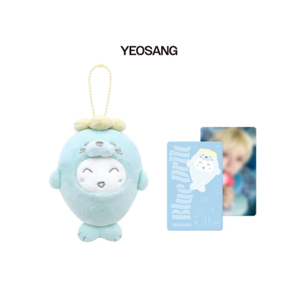 ATEEZ BLUE DRIFT Plush Sea Collection Yeosang version with photocard
