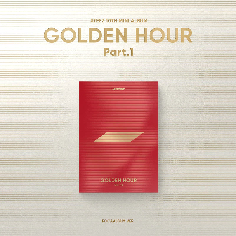 ATEEZ - 10th Mini Album GOLDEN HOUR : PART.1 [POCA Album Ver.]