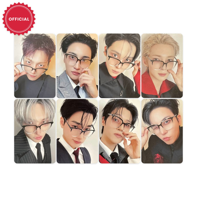 ATEEZ GOLDEN HOUR Part.5 Horn-Rimmed Glasses POB Photocard