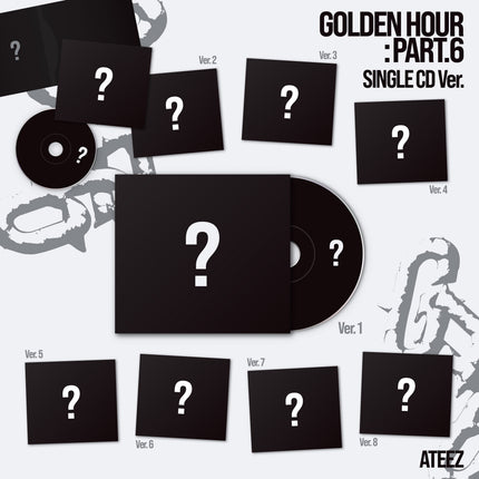 ATEEZ GOLDEN HOUR Part.6 Single CD official product packshot