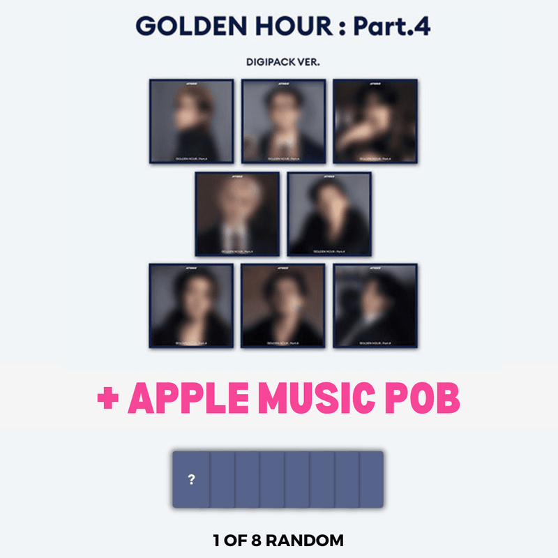 [PRE-ORDER] ATEEZ - GOLDEN HOUR : Part.4 DIGIPACK + POB