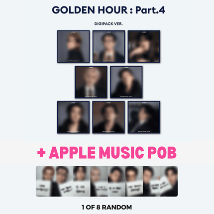 ATEEZ GOLDEN HOUR : Part.4 Digipack (Member Cover) | Pre-Order ATEEZ GOLDEN HOUR : Part.4 Digipack (Member Cover) | Pre-Order