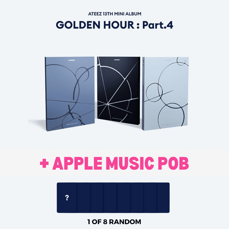 [PRE-ORDER] ATEEZ - GOLDEN HOUR : Part.4 + POB
