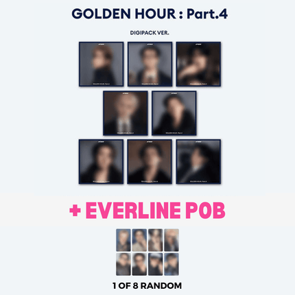 ateez golden hour pt.4 digipack everline pob
