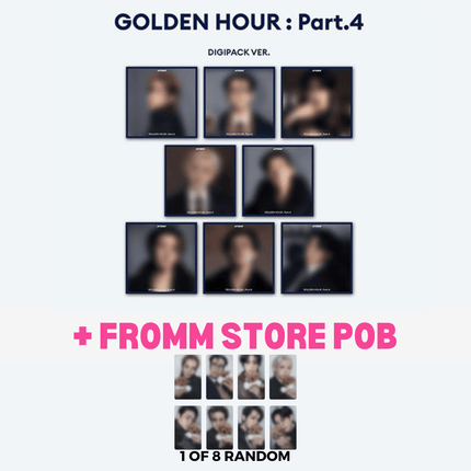ATEEZ GOLDEN HOUR : Part.4 Digipack (Member Cover) | Pre-Order ATEEZ GOLDEN HOUR : Part.4 Digipack (Member Cover) | Pre-Order