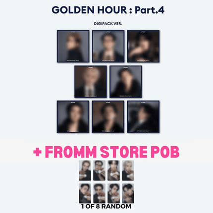 ateez golden hour pt.4 digipack fromm store pob