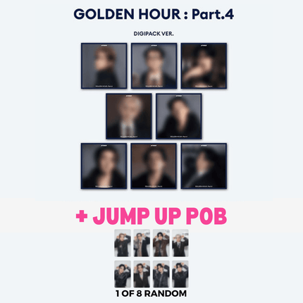 ateez golden hour pt.4 digipack jump up entertainment pob