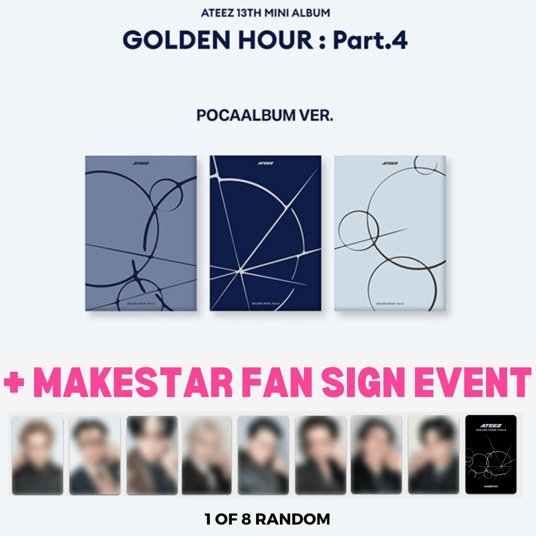 ATEEZ GOLDEN HOUR : Part.4 POCAALBUM Ver. (A / Diary / Z) | Pre ATEEZ GOLDEN HOUR : Part.4 POCAALBUM Ver. (A / Diary / Z) | Pre