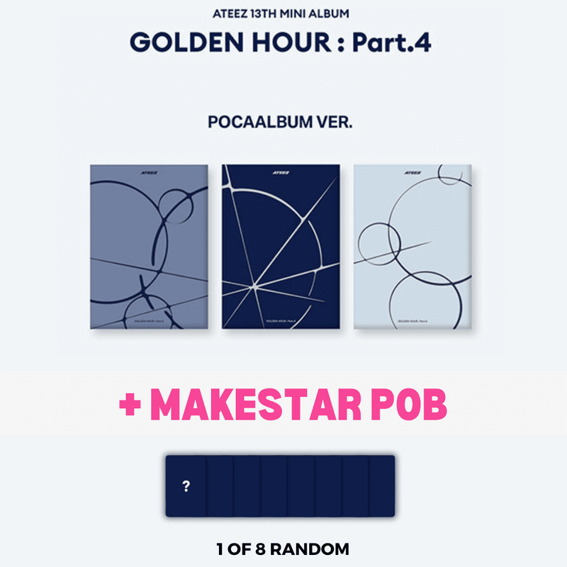 [PRE-ORDER] ATEEZ - GOLDEN HOUR : Part.4 POCAALBUM + POB