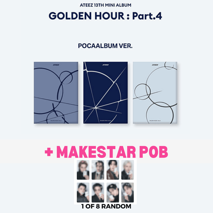 ateez golden hour part 4 pocaalbum makestar POB