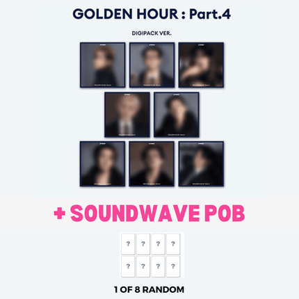 ateez golden hour part 4 digipack soundwave