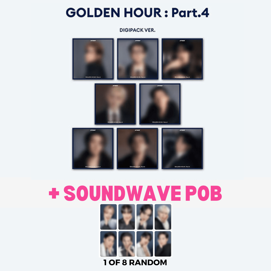 未開封 ATEEZ GOLDENHOUR Part4 デジパ8形態 x10_ 未開封 ATEEZ 未開封 ATEEZ GOLDENHOUR Part4 デジパ8形態 x10_ 未開封 ATEEZ