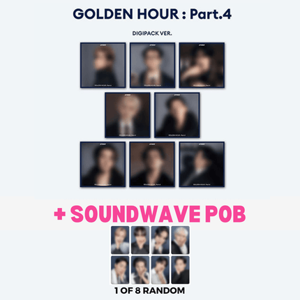 ATEEZ GOLDEN HOUR : Part.4 Digipack (Member Cover) | Pre-Order ATEEZ GOLDEN HOUR : Part.4 Digipack (Member Cover) | Pre-Order