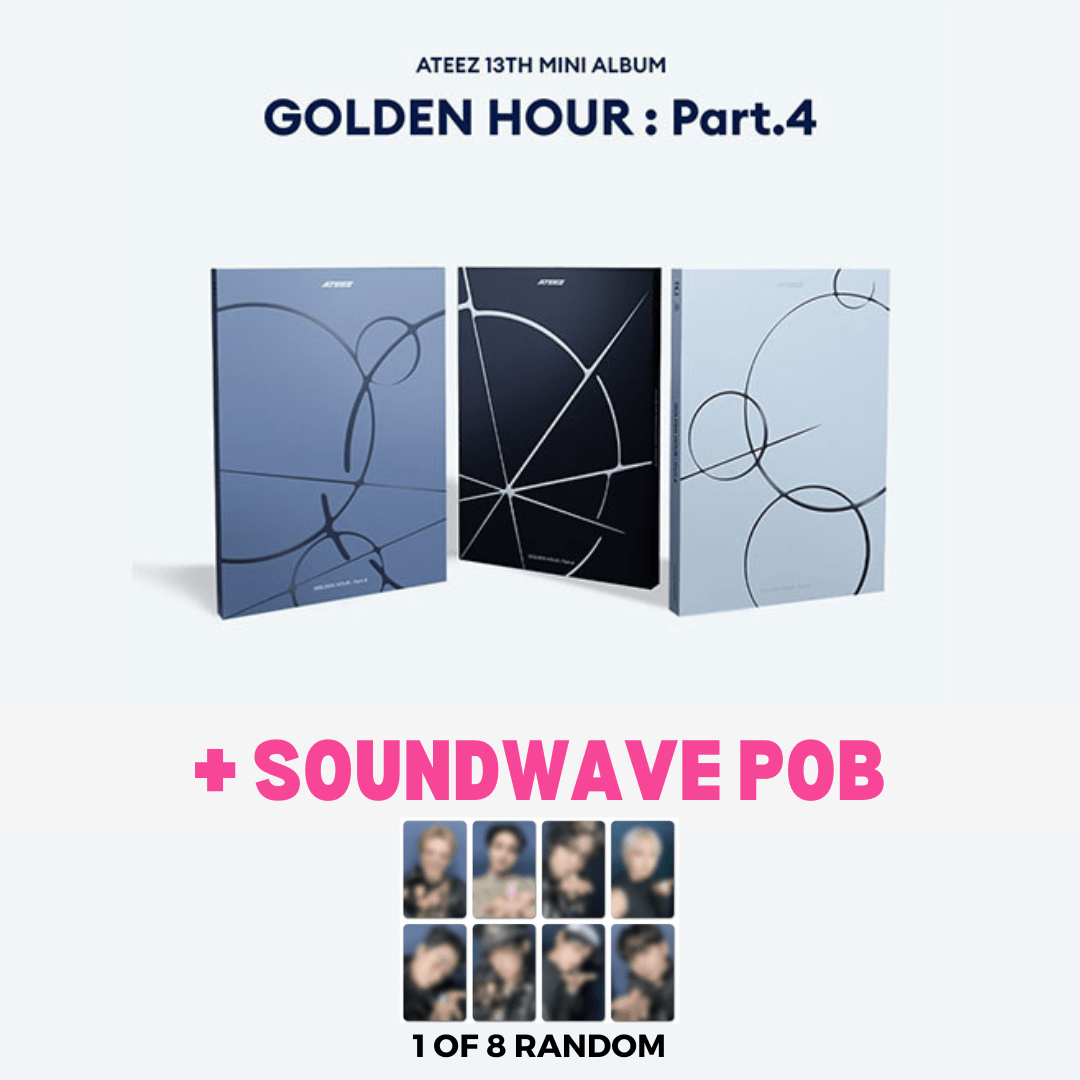 ATEEZ GOLDEN HOUR Part 4 Album (A/DIARY/Z) | ATEEZ 13th Mini Album