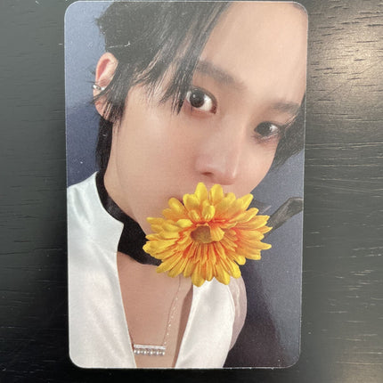 ATEEZ GOLDEN HOUR Part 4 Apple Music POB, ATEEZ Part 4 POB photocard, ATEEZ Apple Music photocard, ATEEZ 누가 꽃이게 photocard, ATINY, KQ Entertainment, Hongjoong, Seonghwa, Yunho, Yeosang, San, Mingi, Wooyoung, Jongho, Adrenaline, pre-order benefit