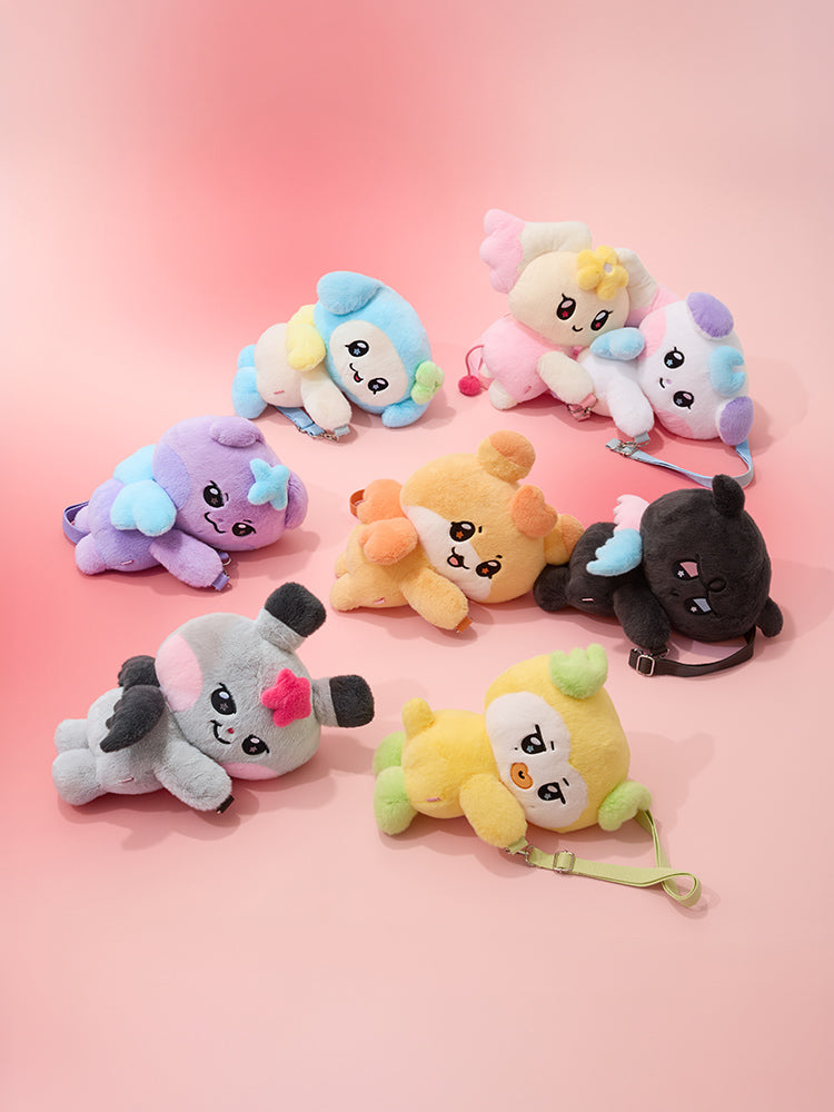 [PRE-ORDER] ATEEZ MIGHTEEZ - Rock the Stage Lying Plush Bag [Lights On POP UP]