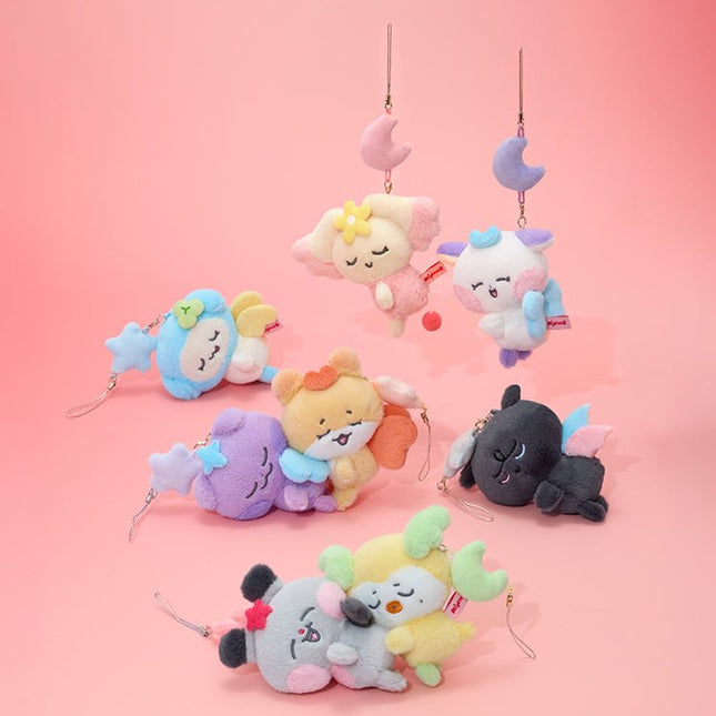 Official ATEEZ MIGHTEEZ Rock the Stage Plush Charm eight-character lineup