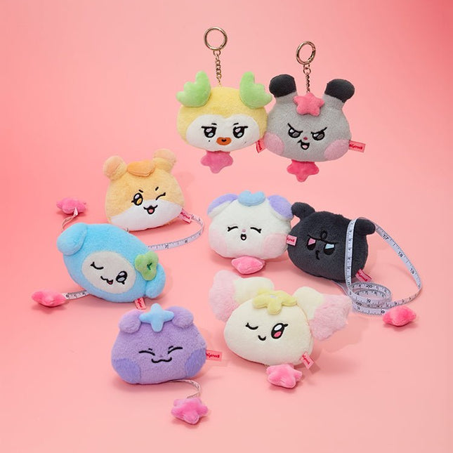 Official ATEEZ MIGHTEEZ Rock the Stage Plush Tape Measure lineup; select one available character