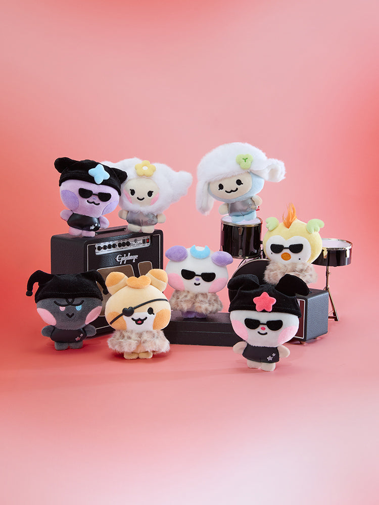 [PRE-ORDER] ATEEZ MIGHTEEZ - Rock the Stage Popstar Plush Keyring [Lights On POP UP]