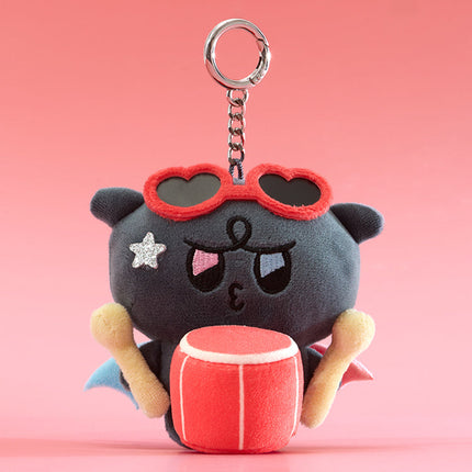 ATEEZ MIGHTEEZ Rock the Stage Rockstar Plush Keyring KKAMYO
