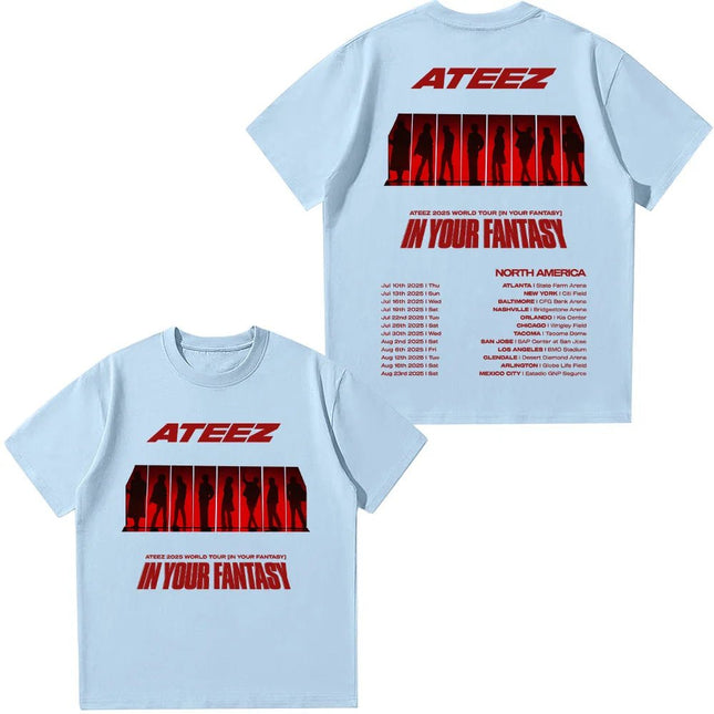 ATEEZ 2025 World Tour shirt