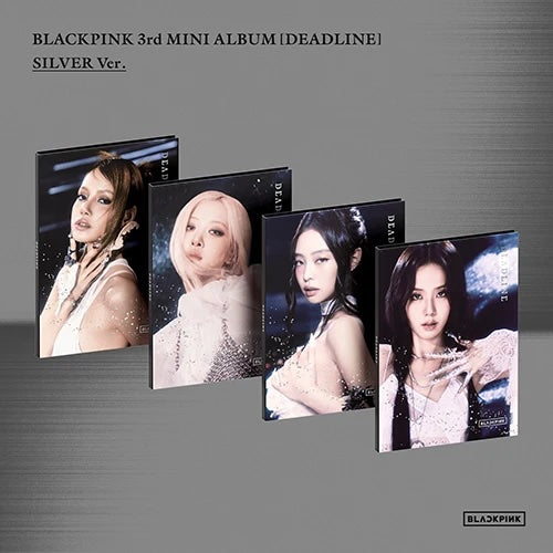 blackpink deadline silver ver