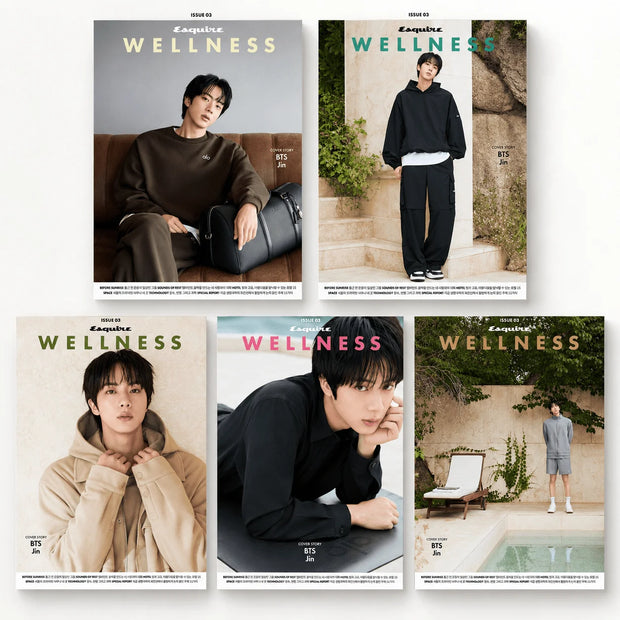 BTS Jin – ESQUIRE Korea Wellness Book, October 2026