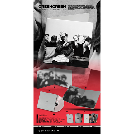 [PRE-ORDER] CORTIS – GREENGREEN_playextended (Vinyl)