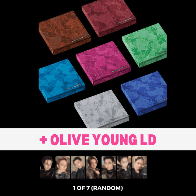 enhypen the sin vanish fugitive apple music, ENHYPEN - THE SIN : VANISH [FUGITIVES Ver], ENHYPEN THE SIN VANISH FUGITIVES pre-order USA, ENHYPEN FUGITIVES POB, ENHYPEN FUGITIVES version inclusions, ENHYPEN THE SIN VANISH member version, ENHYPEN 7th mini album FUGITIVES olive young lucky draw