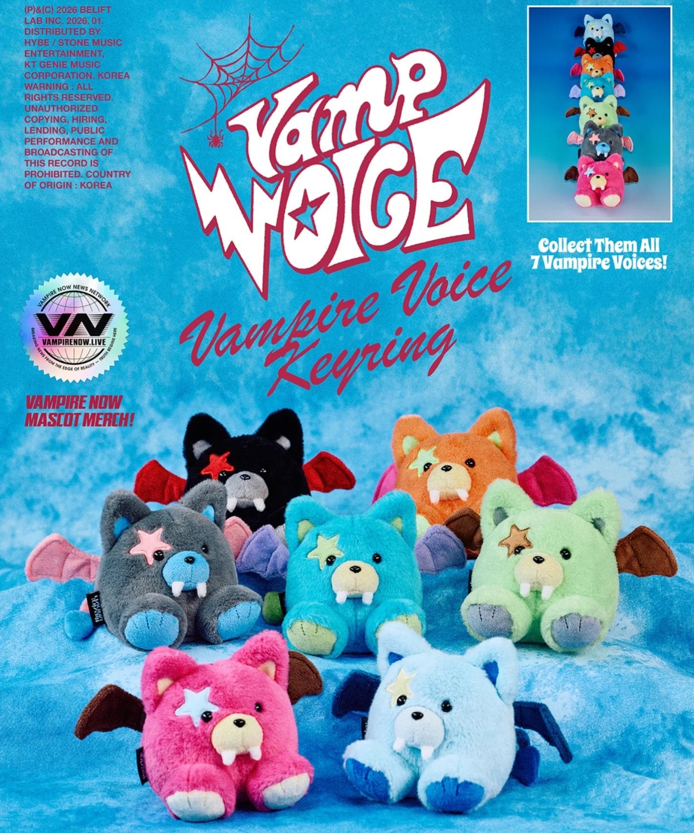 ENHYPEN THE SIN : VANISH Voice Keyring Ver. Pre-Order | Vampire ENHYPEN THE SIN : VANISH Voice Keyring Ver. Pre-Order | Vampire