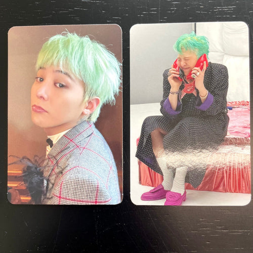 g dragon ubermensch photocards