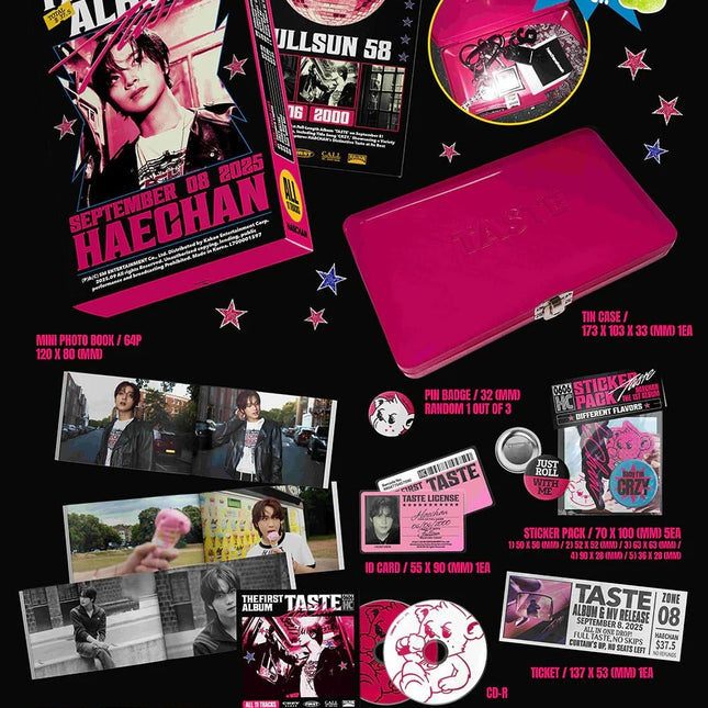haechan taste tin case