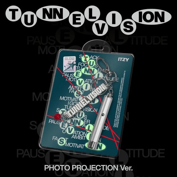 itzy tunnel vision Photo Projection | ITZY album POB