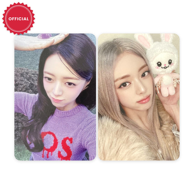 Itzy Yuna Ice Cream Apple Music POB Photocard