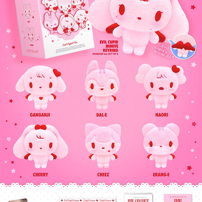 ive ive secret blind box, ivy secret evil cupid ver