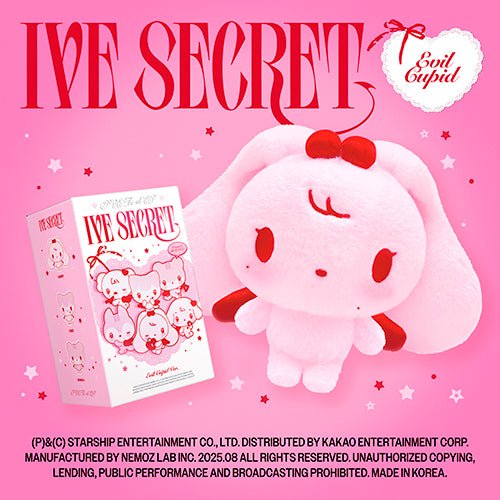 ive ive secret blind box, ivy secret evil cupid ver