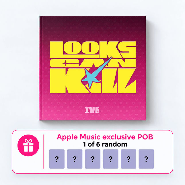 [PRE-ORDER] IVE - 5th Korean EP Looks Can Kill (Standard Ver.) + Apple Music POB