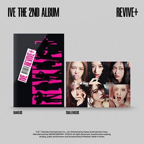 IVE - THE 2ND ALBUM REVIVE+ [BANGERS Ver/ CHALLENGERS Ver]