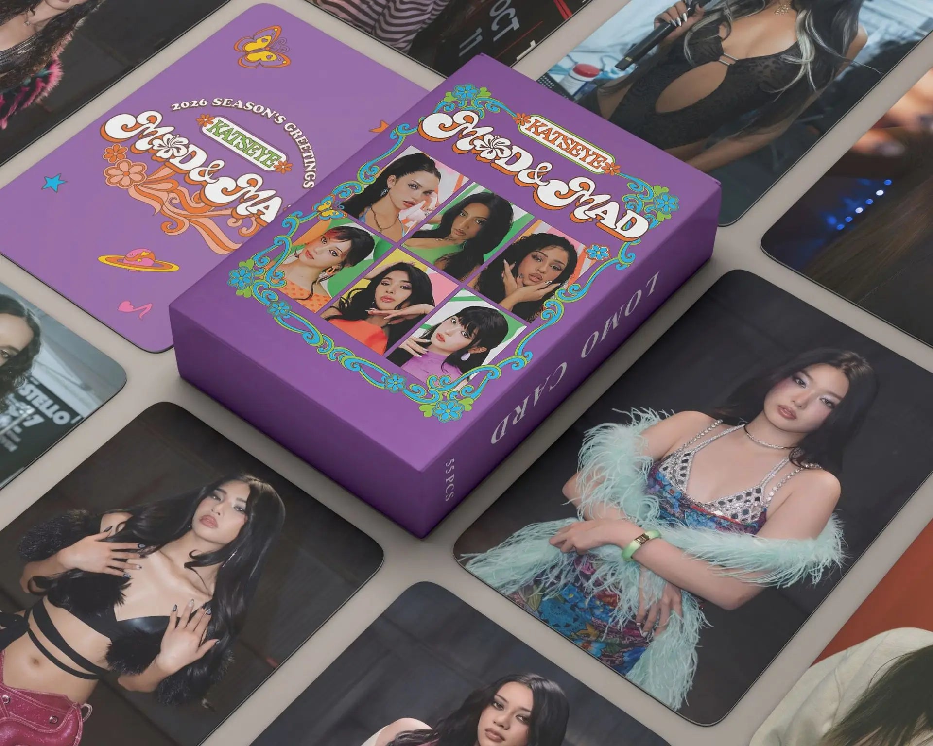 KATSEYE“Mad & Sad” Photo Cards (55 cards) | Kpop Exchange
