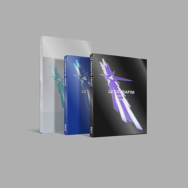 le sserafim 4th mini album crazy standard version set